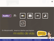 Tablet Screenshot of modulmart.com.mx